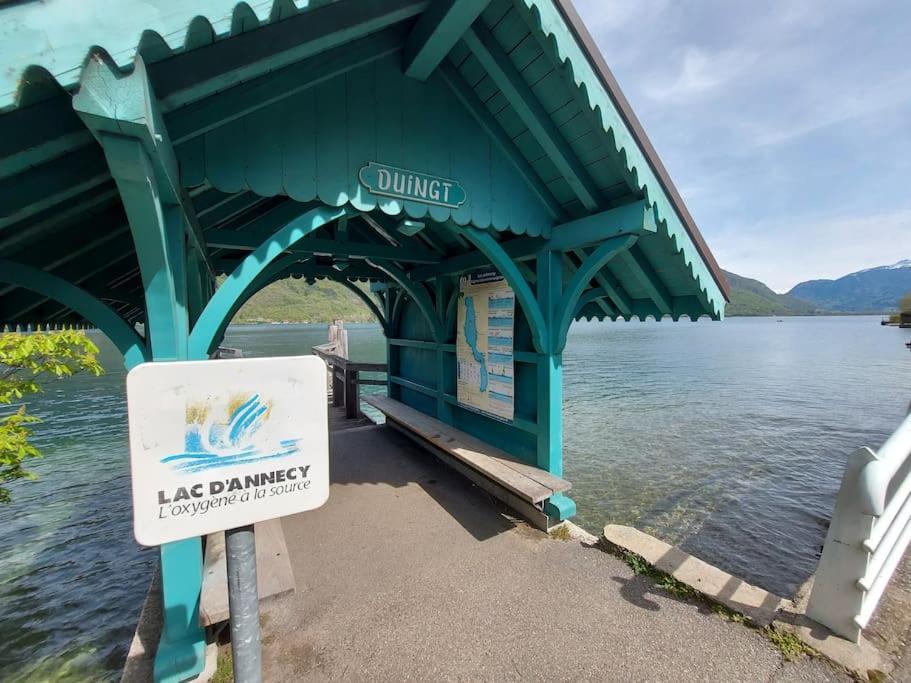 Charmant Et Spacieux Appartement A Quelques Pas Du Lac Duingt Eksteriør billede